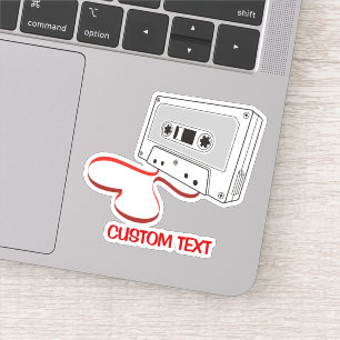 Pegatina Cassette de audio