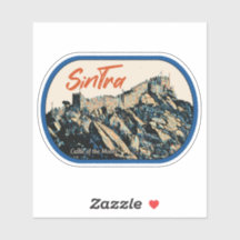 Castillo de Sintra Moors ilustracion Portugal