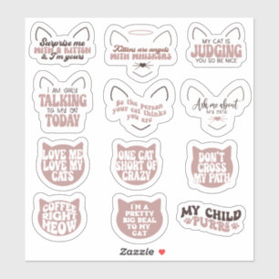 Pegatina Cat Lover