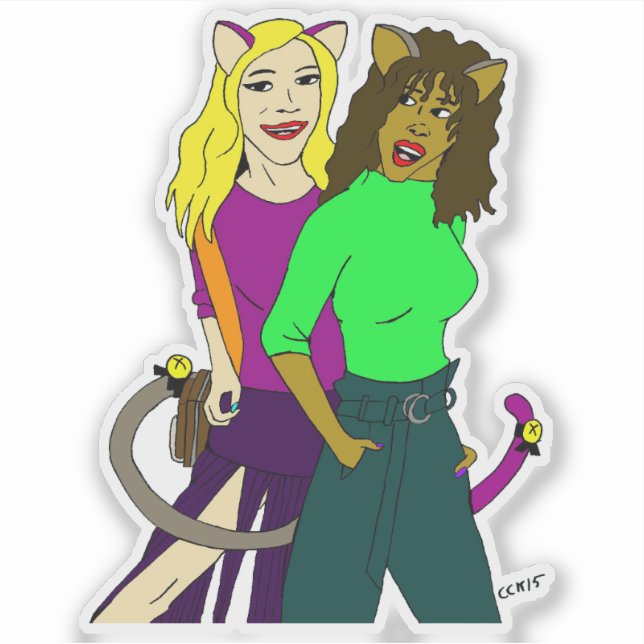 Pegatina catas (Anverso)