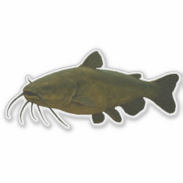 Pegatina Catfish Cut-out Sticker