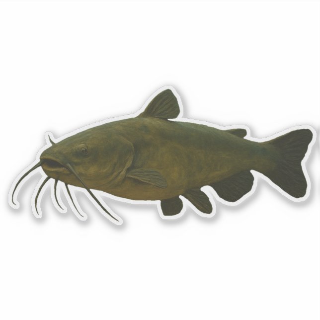 Pegatina Catfish Cut-out Sticker (Anverso)