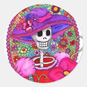 Pegatina Catrina Beatriz