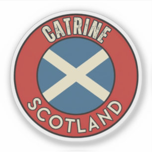 Pegatina Catrine, Escocia