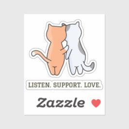 Pegatina Cats de confort | Bolso de tela