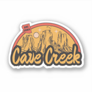Pegatina Cave Creek, Arizona 