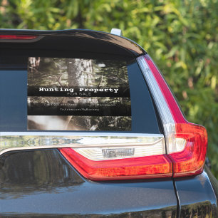 Pegatina Caza De Propiedades Para Venta Publicidad De Vehíc