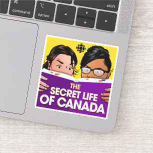 Pegatina CBC La vida secreta de Canadá