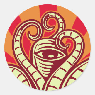 PEGATINA CEHPALOPOD CIRCLE