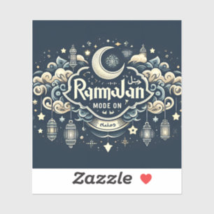 Pegatina Celebrar Ramadán con modo Ramadán
