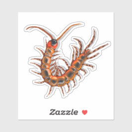 Pegatina Centipede 