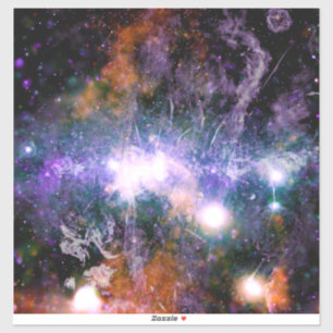 Pegatina Centro Galáctico de la Galaxia Vía Láctea Hubble