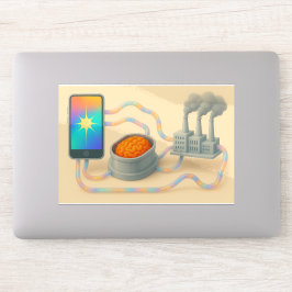 Pegatina Cerebro — Dispositivo — Circuito de fábrica
