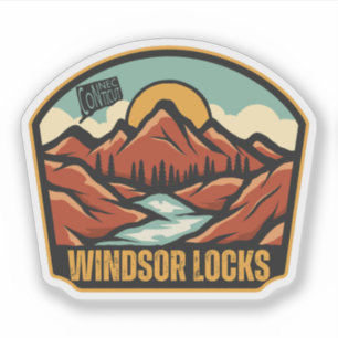 Pegatina Cerraduras del parabrisas, Connecticut