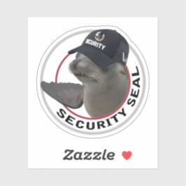 Pegatina Certified Security Seal | Deadpan Vinyl Sticker