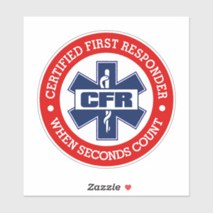 Pegatina CFR (Respondedor certificado primero)