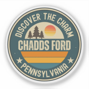 Pegatina Chadds Ford, Pensilvania