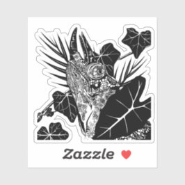 Pegatina Chameleon de Jackson