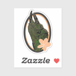 Pegatina Chameleon de Jackson