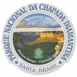 Pegatina Chapada Diamantina NP