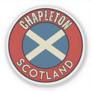 Pegatina Chapleton, Escocia