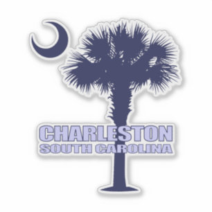Pegatina Charleston SC (P&C)