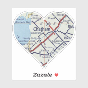 Pegatina Chatham ON