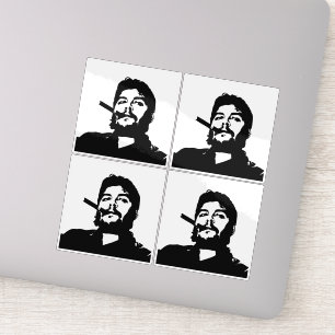 Pegatina Che Guevara, Comandante, Revolución, Cuba, La Haba