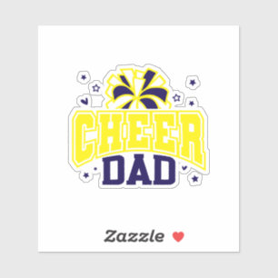 Pegatina Cheer Dad