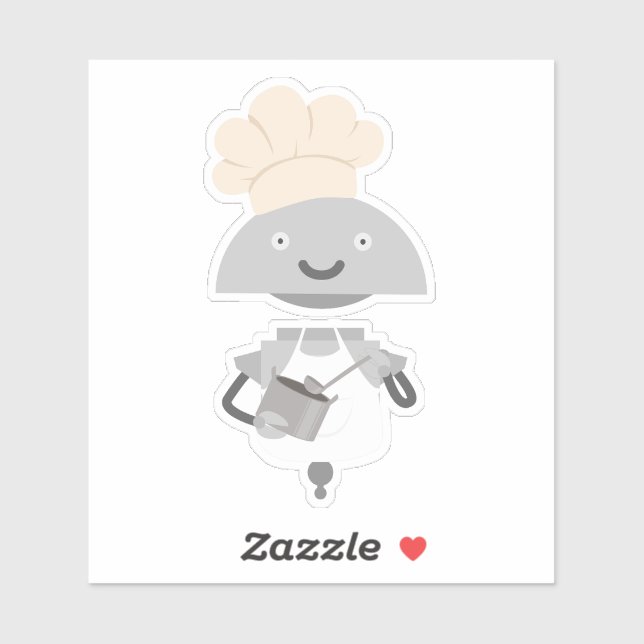 Pegatina Chef de Mia (Hoja)