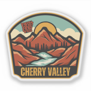 Pegatina Cherry Valley, Arkansas