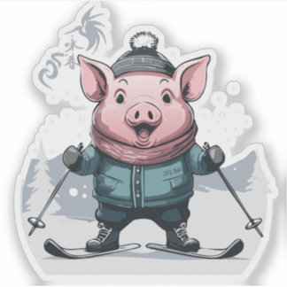 Pegatina Chi Sao Ski Sau