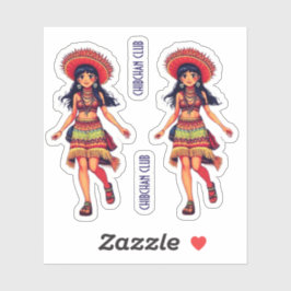 PEGATINA CHIBCHAN CLUB