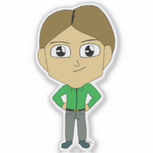 Pegatina chibi