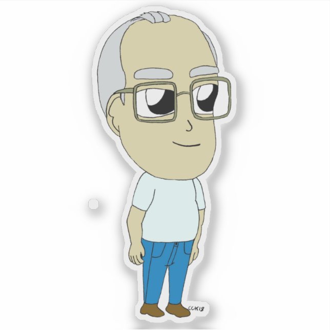 Pegatina chibi (Anverso)