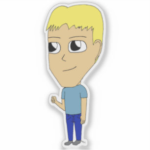 Pegatina chibi