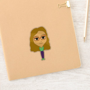 Pegatina chibi