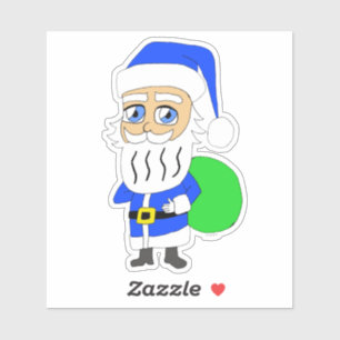 Pegatina chibi Santa Claus