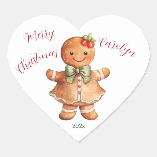 Pegatina Chica de Little Gingerbread (Anverso)