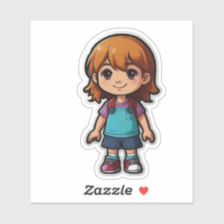 Pegatina Chica de Personalizado Cuto - Perfecto pa