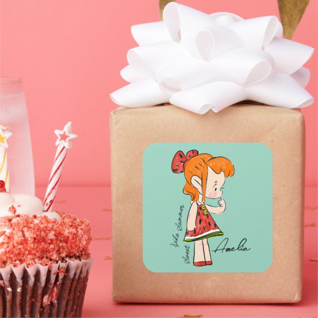 Pegatina Chica de sandía (Fiesta)