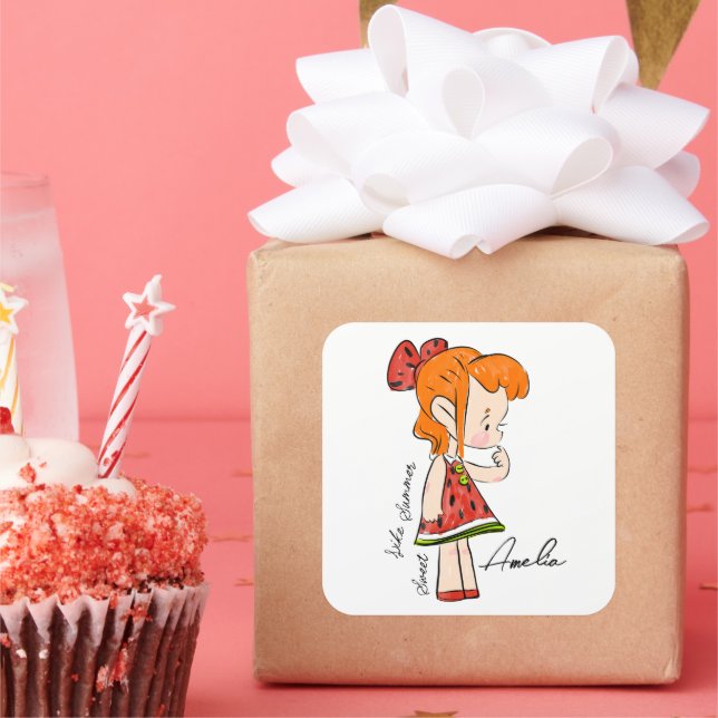 Pegatina Chica de sandía (Fiesta)