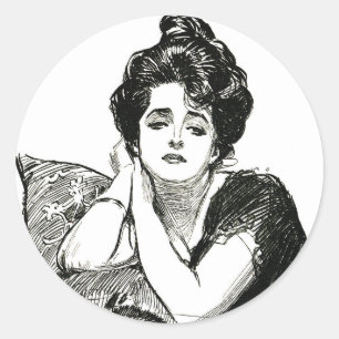 Pegatina Chica Gibson