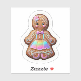 Pegatina Chica Gingerbread