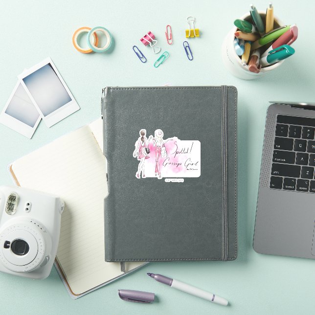 Pegatina Chica Gossip - ¡Visto! (Funda para iPad)