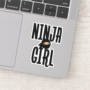 Pegatina Chica Ninja