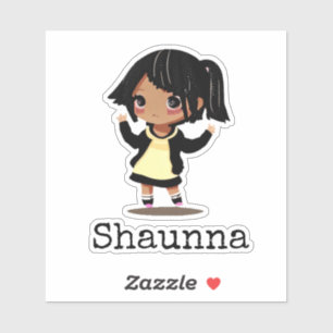 Pegatina Chica Personalizado personal