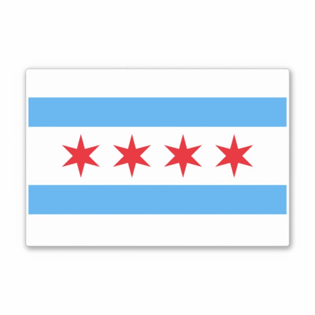 PEGATINA CHICAGO, IL (Anverso)