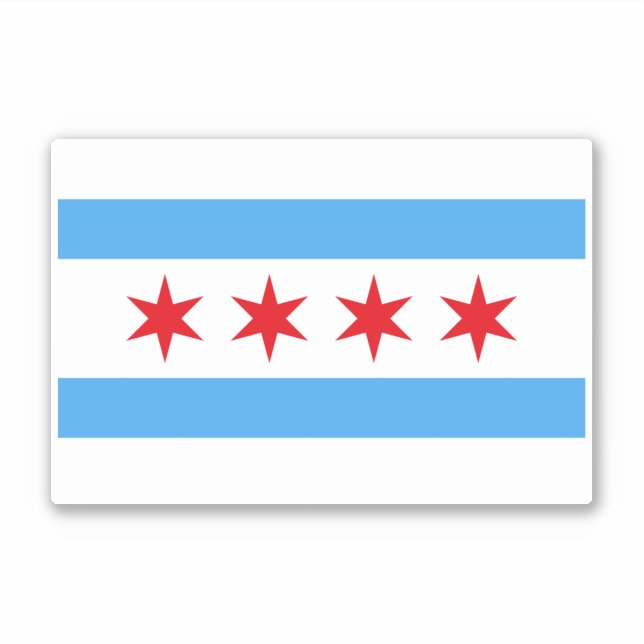 PEGATINA CHICAGO, IL (Anverso)