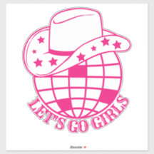 Chicas de Pink Disco Cowgirl
